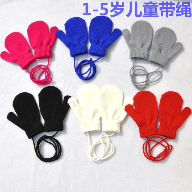Kids Gloves 13*6cm 1-4 Years Children Winter Warm Gloves Patchwork Knitted Cute Handschoenen With String Hand Gloves Guantes cheap CN(Origin) Polyester waterproof Universal Washable Full Finger One size Kids Gloves 13*6cm 1-4 Years Children Winter Warm Gloves Patchwork Knitted Cute Handschoenen With String Hand Gloves Guantes cheap CN(Origin) Polyester waterproof Universal Washable Full Finger One size