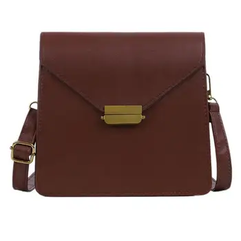 

New Fashion Handbags Classic Delicate Texture Women Leather Shoulder Crossbody Bag Fashion Solid Color Purse Messenger Handbag