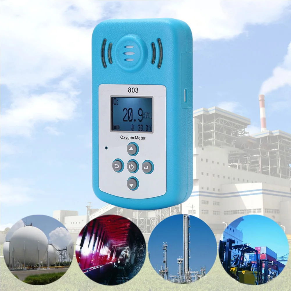 

Digital Sound Light Alarm Oxygen Meter Gas Analyze Automatic Detector Micro Control Mini Sensitive Home Measuring Security