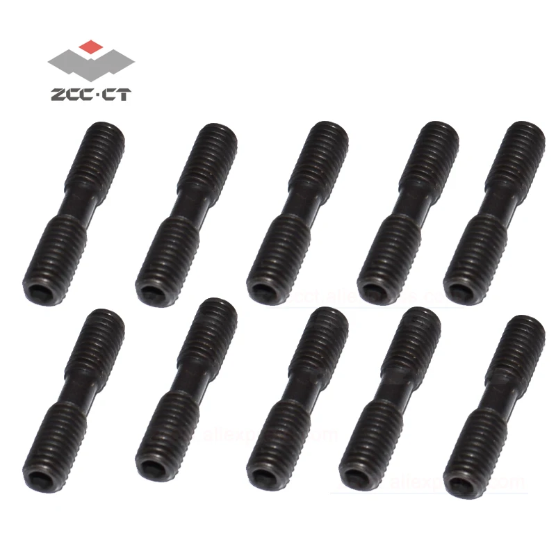 10 шт. оригинальный ZCC.CT зажим винт DM6 * 30 инструмент болт ZCCCT CNC части инструмента Аксессуары машины для