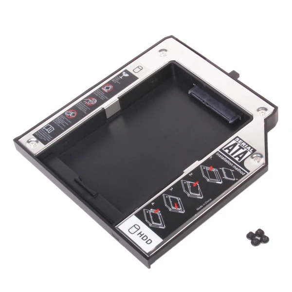 12.7mm SATA 2nd HDD Hard Drive Caddy For IBM Lenovo Thinkpad R400 R500