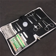 Хирургический шов посылка Набор для обучения студентов, научная помощь обучение хирургические инструменты