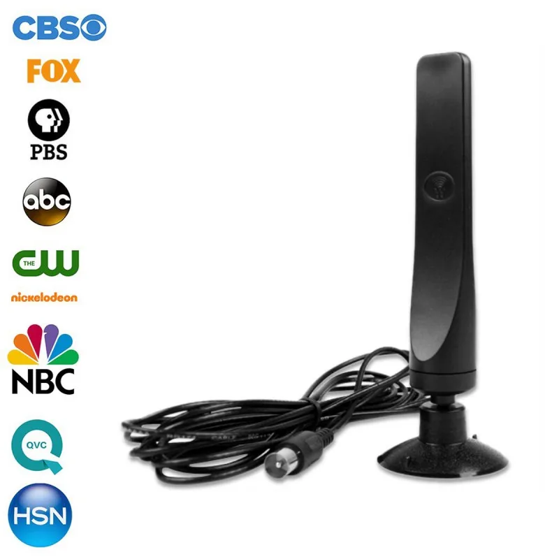 80 км VHF UHF Freeview местные каналы антенна с 3,6 м кабель HD цифровая ТВ антенна