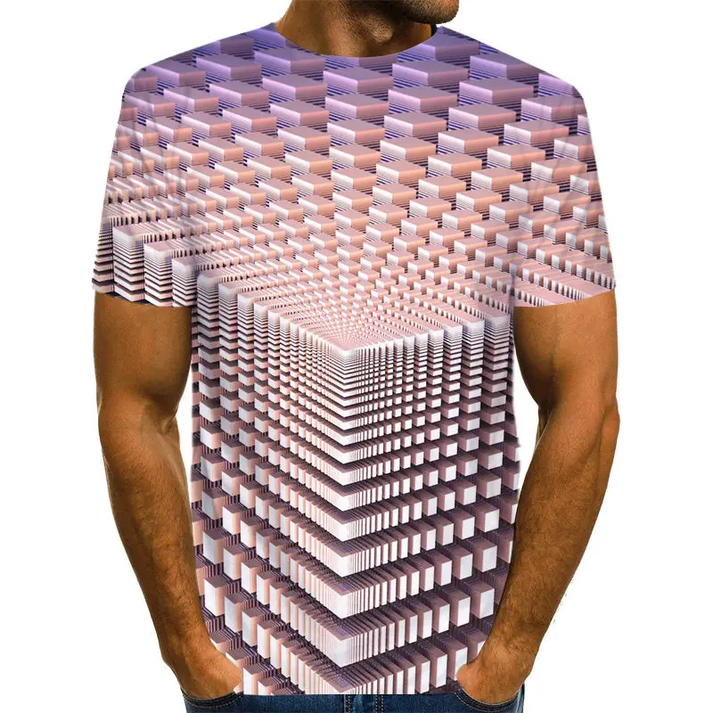Футболка с 3d принтом футболка модные топы футболки летняя уличная Harajuku Camisetas Hombre