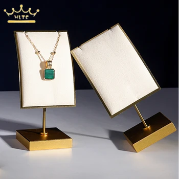 

Stainless Steel Necklace Jewelry Display Stand Pendant Display Jewelry Stand Earring Jewelry Counter Display Props