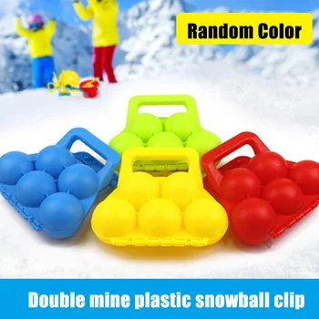 

Snow Ball Maker Snowball Clip Snowball Fight Outdoor Sports Children Toy YJS99