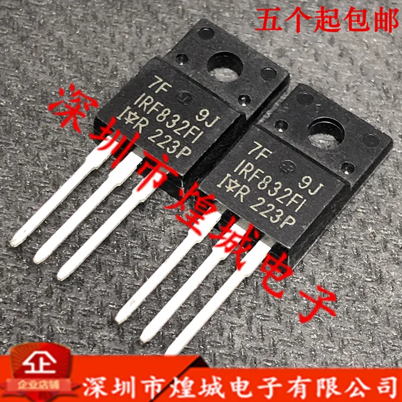 

10PCS/Lot IRF832FI TO-220F 500V 2.5A 5