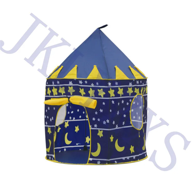 9 Colors Play Tent Portable Foldable Boy Girls Prince Folding Tent Children Boy Castle Play House Kids Gifts Outdoor Toy Tents