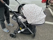 Cochecito de bebé 3 en 1, carrito de bebé ligero con marco de aluminio de paisaje alto, con asiento de coche para recién nacido, sin impuestos en la UE Coballe