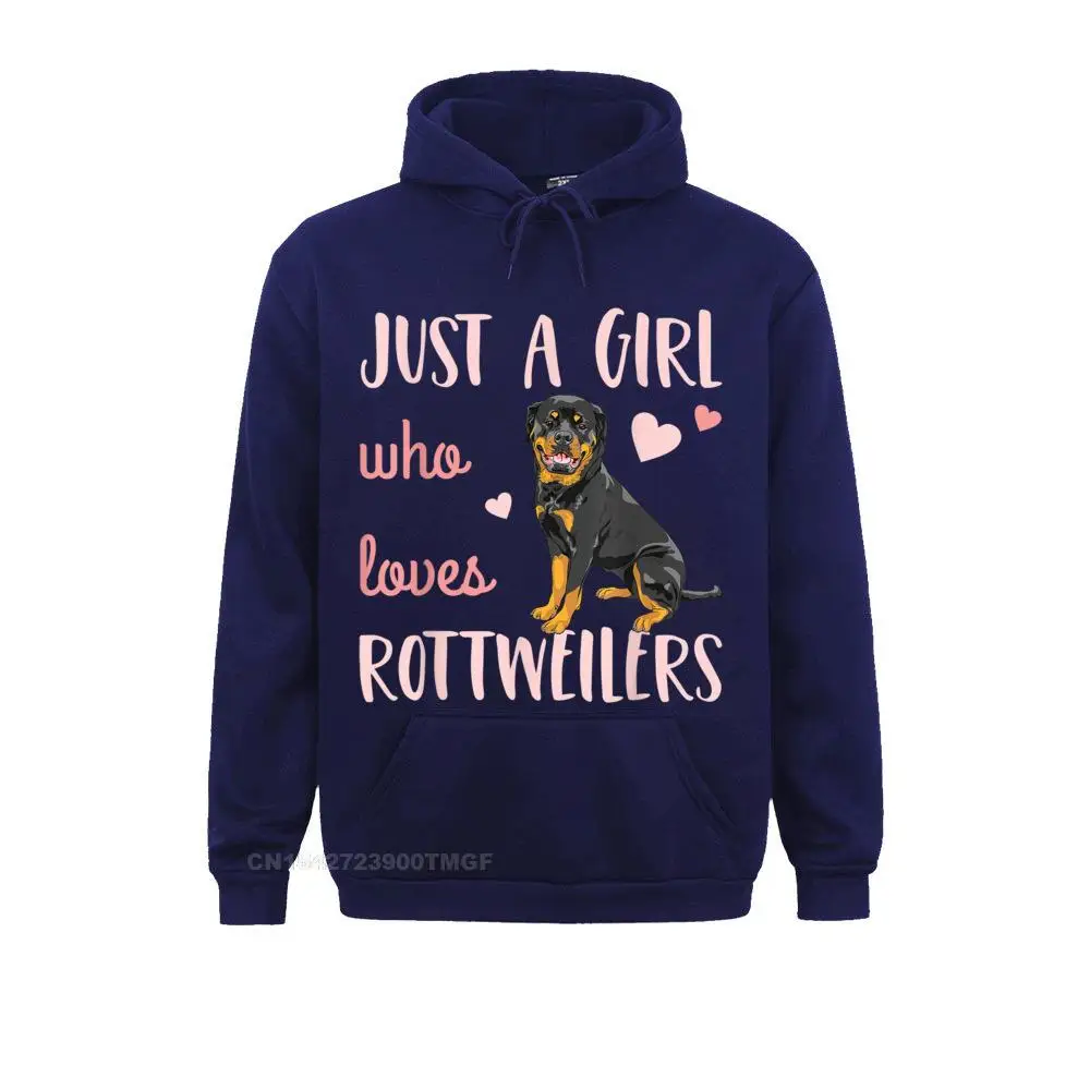 Just A Girl Who Loves Rottweilers Funny Rottie Dog Lover T-Shirt__20439 Printed On Autumn Men Hoodies Clothes Family Long Sleeve Sweatshirts Just A Girl Who Loves Rottweilers Funny Rottie Dog Lover T-Shirt__20439navy