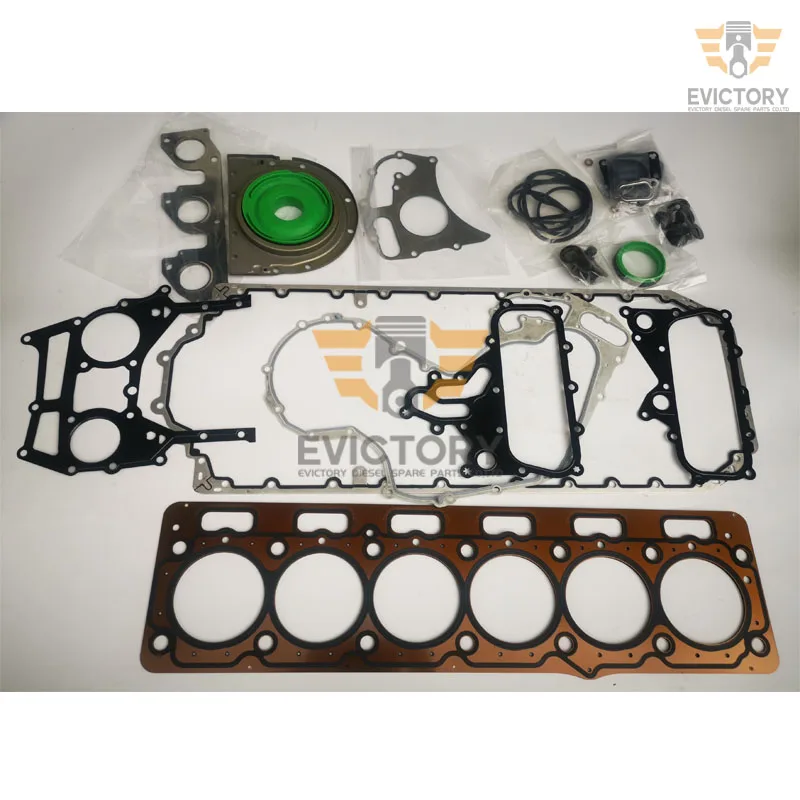 For caterpillar 315DL engine overhaul C4.2 full cylinder head gasket kit