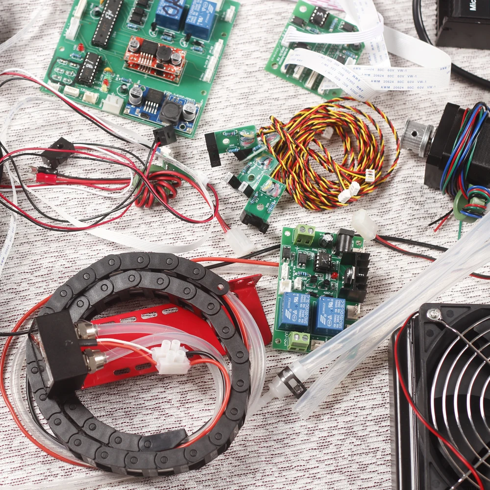 

A3 A4 digital printer T-shirt printer All parts modified into UV printer by yourself Assembly kit UV lamp control board radiator