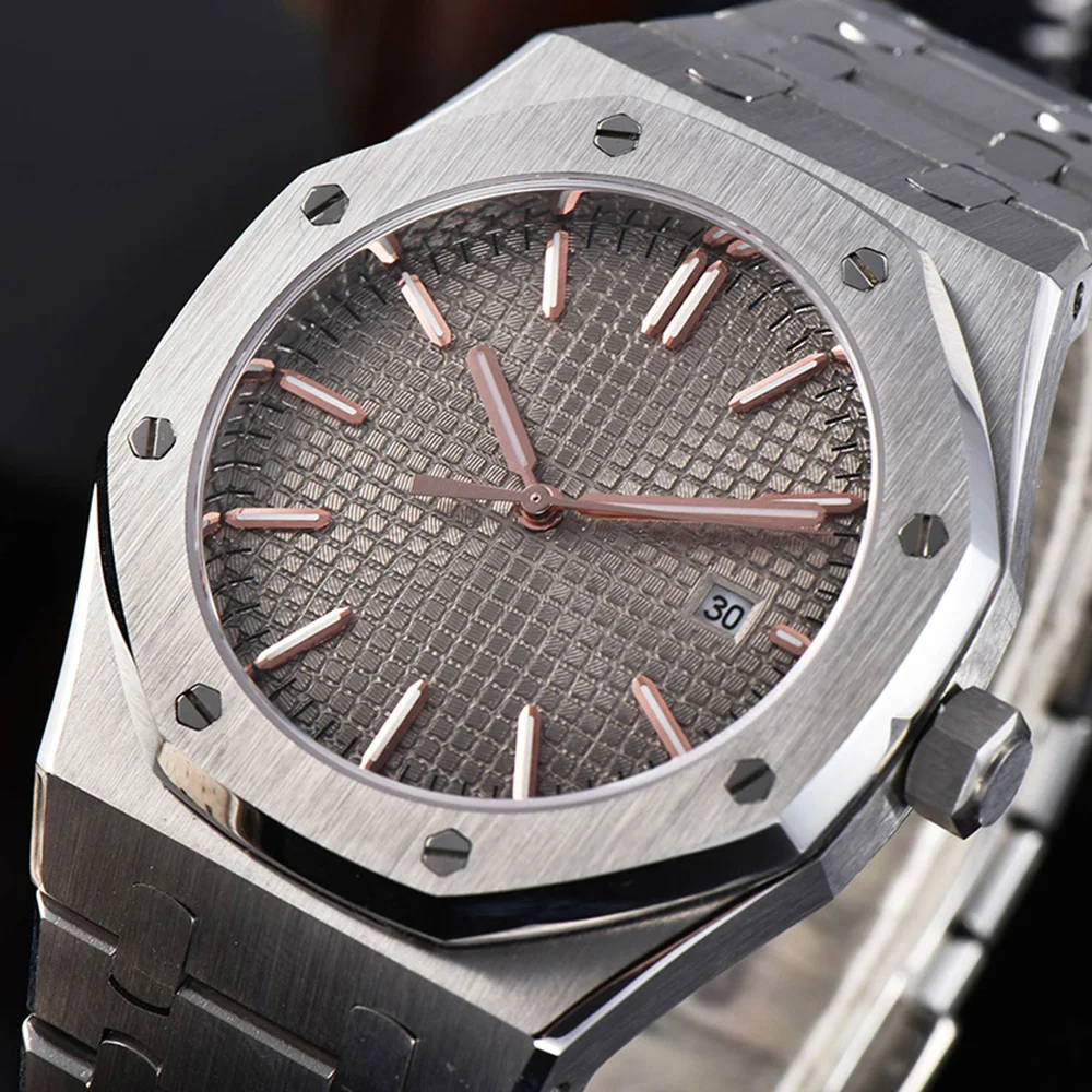 

41mm Watch Men Top Luxury Brand Fashion Miyota Movement Automatic Mechanical Watch Sapphire Crystal Waterproof Watches