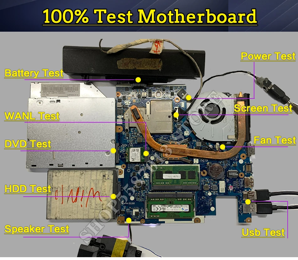 KEFU-Placa-mãe portátil para notebook, X540BP, X540BA, R540B,