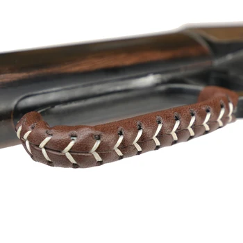 Accessori per armi da caccia Avvolgimento per leva in pelle realizzato a mano per fucili tattici Azione di canzoni da tiro