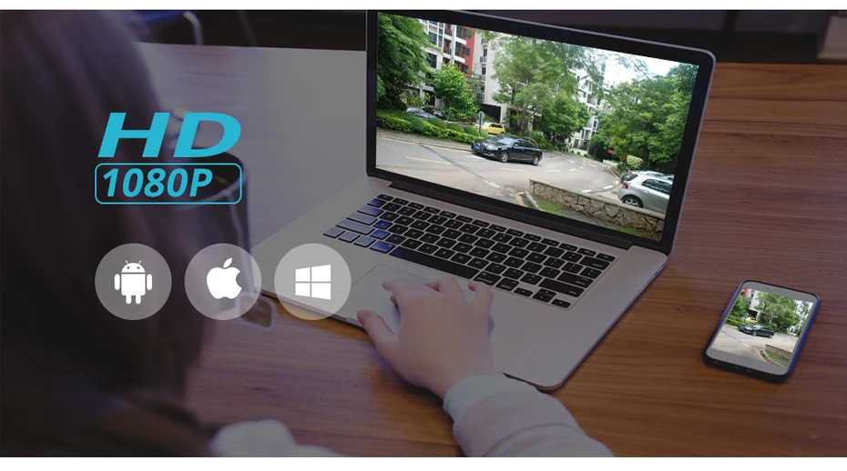 KERUI 1080P полноцветная PTZ купольная IP камера Wifi CCTV Домашняя безопасность Водонепроницаемая камера наблюдения ночного видения камера обнаружения движения