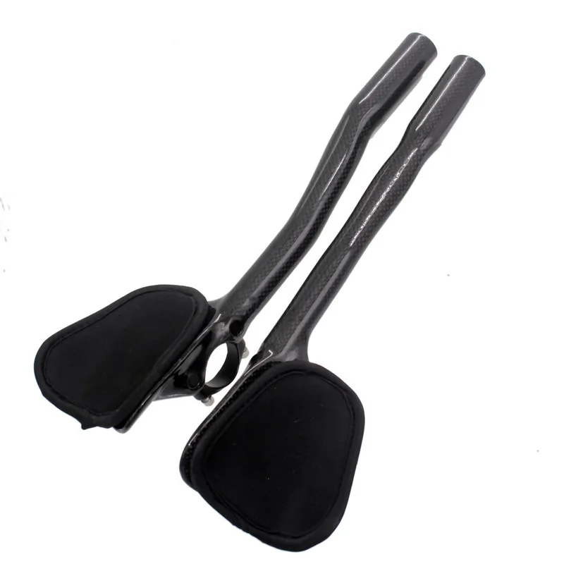 KOCEVLO Bicycle Triathlon Bicycle Extender Aero TT Bar Ends Handlebars Extenders 340 Carbon Aero TT Bar 3K Matte