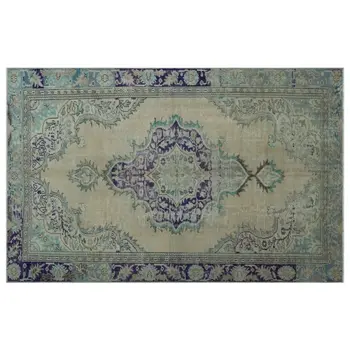 

Handmade Natural Vintage Turkish Area Rug 190x290 Cm-6'3''X9'6''