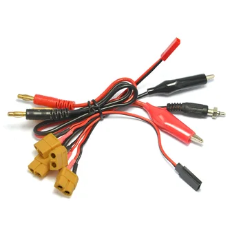

Charge Cables Set With XT60 Connector for RC Charger IMAX B6 B6AC B6 V2 B6 Mini HTRC B6V2 etc