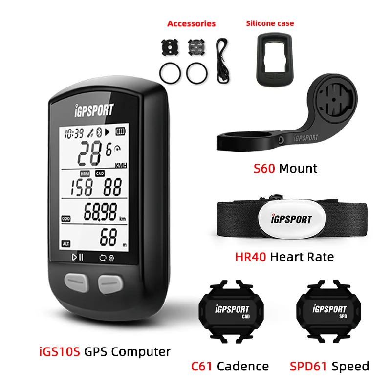 I GPS порт iGS10 S с поддержкой велосипедный компьютер i 10 s Дорожный/горный велосипед