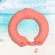 Double Airbag High Quality Life Buoy Professional Training Adult Marine LifeBuoy Water Rescue Reddingsboei Aquatic Sports AH50LB