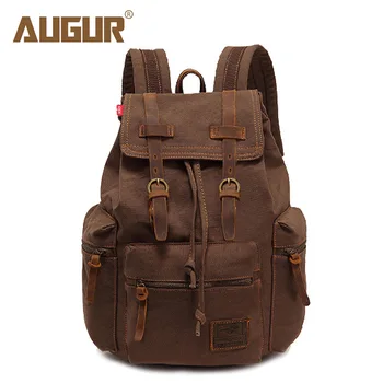 

Canvas bag, retro man bag, backpack, computer bag, student bag
