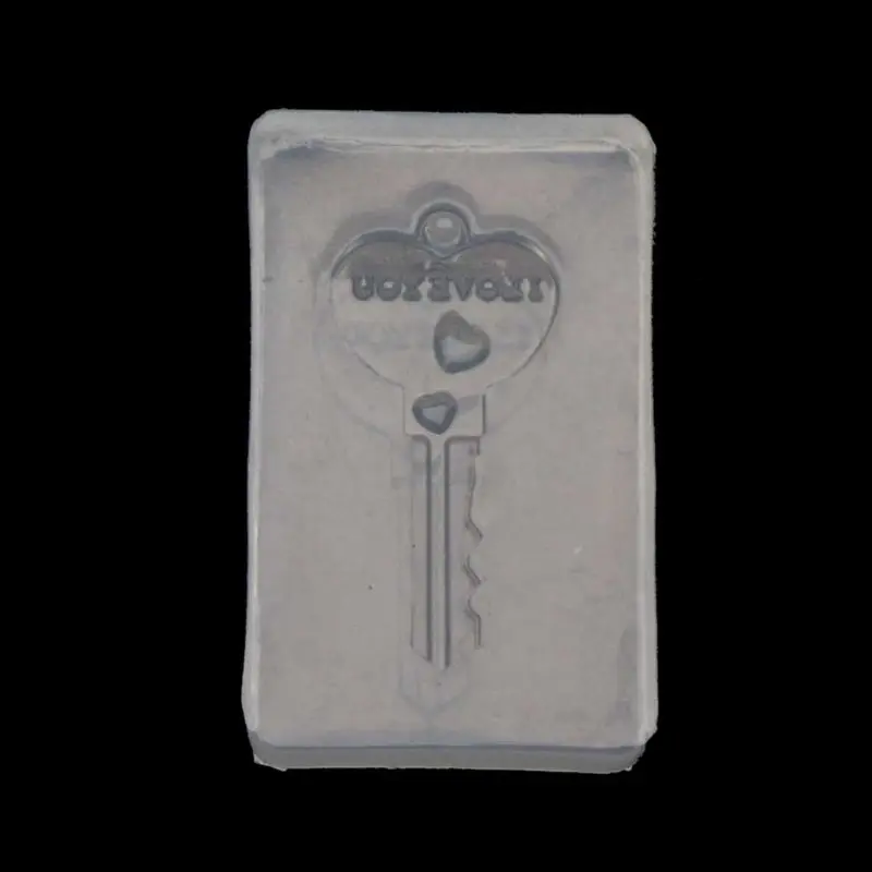 Deer Lock Key Crown Coin Heart Bird Pendant Resin Silicone Molds Jewelry Tools