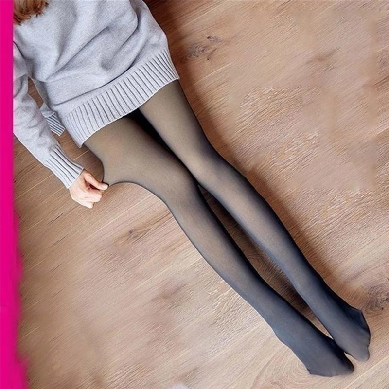 Plus Cashmere Fashion Leggings Women 
