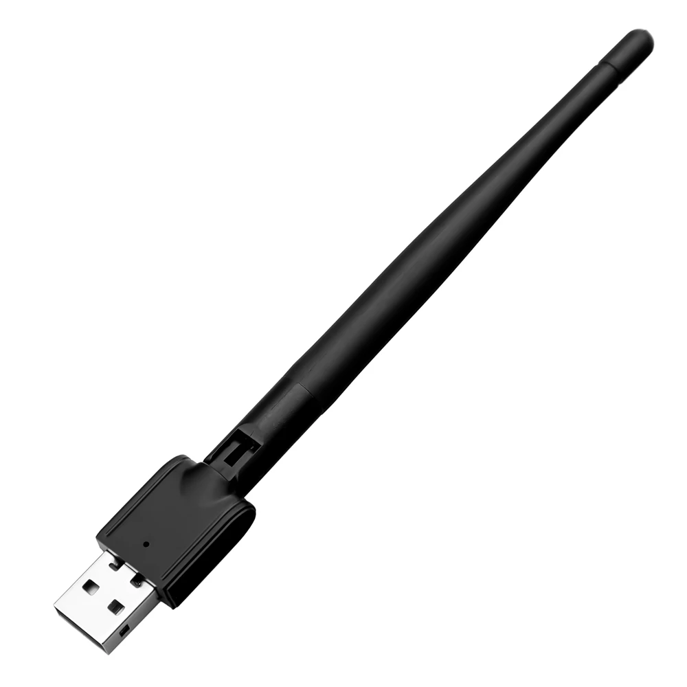 USB WiFi Беспроводная Антенна MT-7601 LAN адаптер сетевая карта для ТВ-приставки USB Wi-Fi адаптер