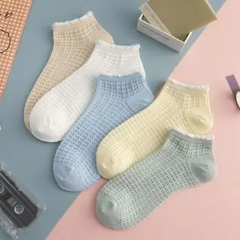 

Socks Women Boat Socks Thin Section Breathable Shallow Mouth ultra-thin Gauze Transparent Ladies Boat Socks Women Socks