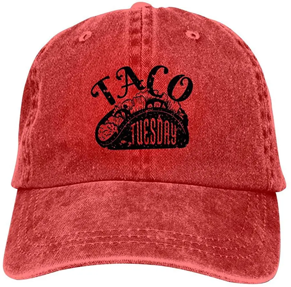 Модная винтажная Кепка Taco Tuesday Регулируемая Кепка для папы бейсбольная ковбойская Кепка