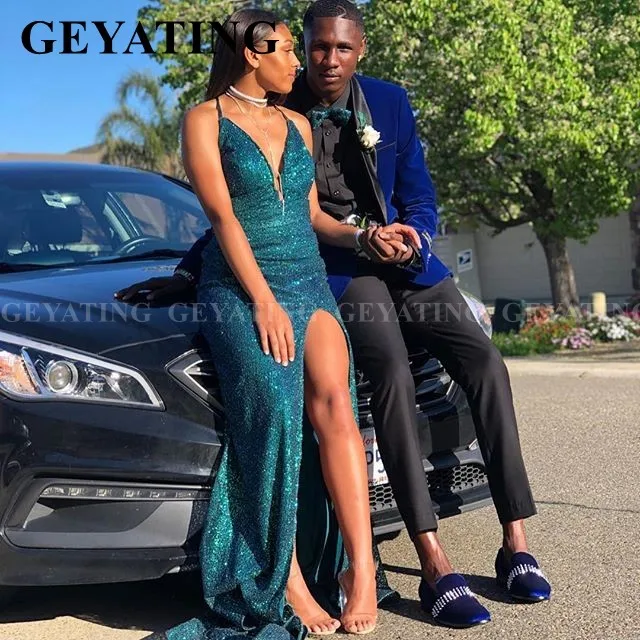 Sexy See Through Silver Lace Mermaid Black Veren Afrikaanse Prom Jurken Lange Mouwen Plus Size Graduation Gowns Formele Jurk Sexy See Through Silver Lace Mermaid Black Veren Afrikaanse Prom Jurken Lange Mouwen Plus Size Graduation Gowns Formele Jurk
