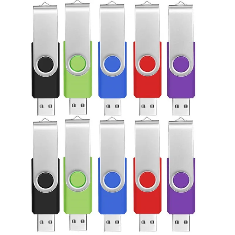 Большая Акция! 100 шт./лот 8 ГБ 4 2 1 512 МБ 256 м 128 64 Мб Поворотная USB флешка накопитель