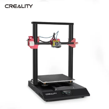 

CR-10S Pro V2, New upgrade Build size:300*300*400, Free leveling Double gear extrusion for smoothly feeding HD touch Screen.