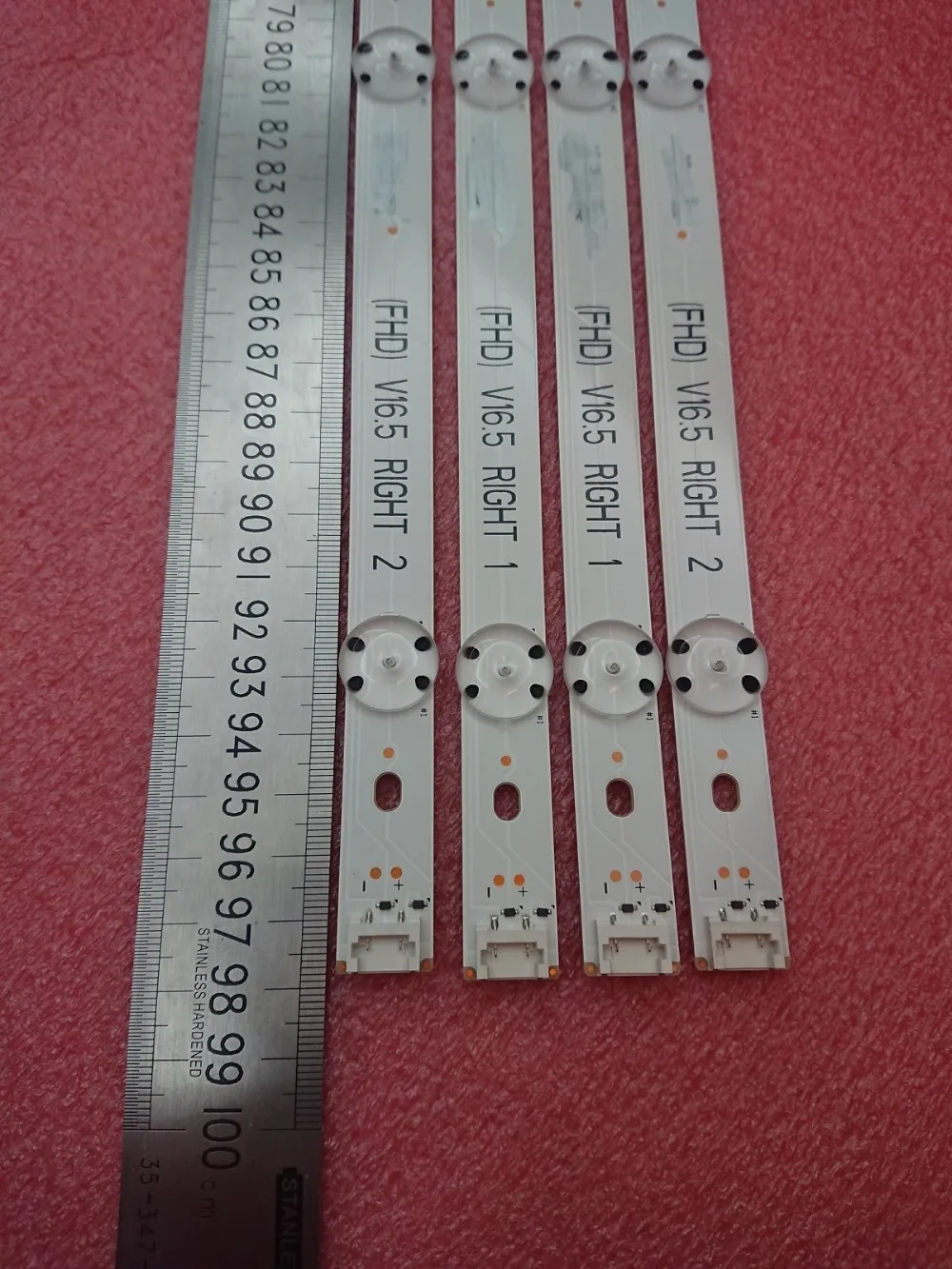 Новинка; 10 шт./набор = 80 шт. светодиодный полосы для LG 49LH570V 49LF5100 49LJ5100 49LH590V 49LH570V UE49K6300AK 6916L-2709A 2710A 6916L-2711A 2712A