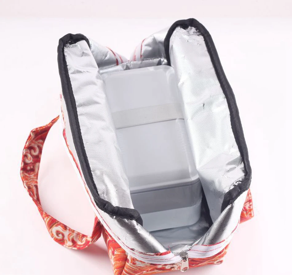 Модная сумка для пикника, утолщенная Портативная сумка-холодильник мешок для пищевых продуктов, коробка для обеда, большая женская вместительная многофункциональная изолированная сумка