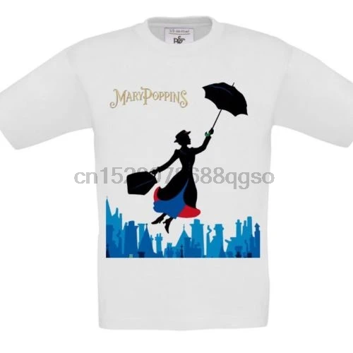Футболка для девочек вдохновленная оригинальными Mary Poppins aka Julie Эндрюс футболка с