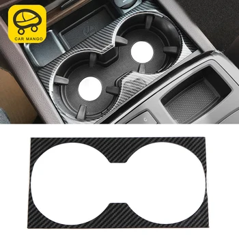 

CarManGo For Mercedes Benz GLE ML GL GLS Auto Car Front Drink Cup Holder Frame Cover Trim Sticker Chrome Interior Accessories