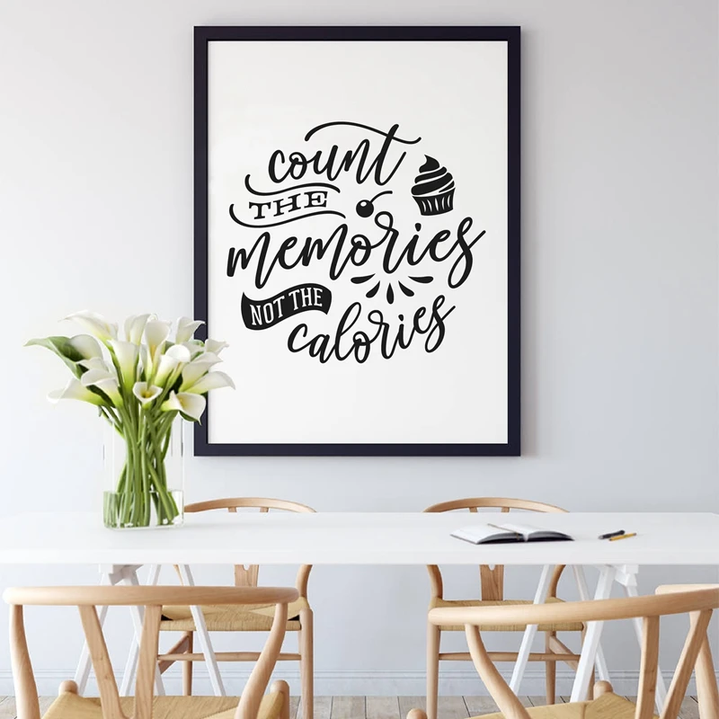 Count The Memories not The Calories Prints-fb