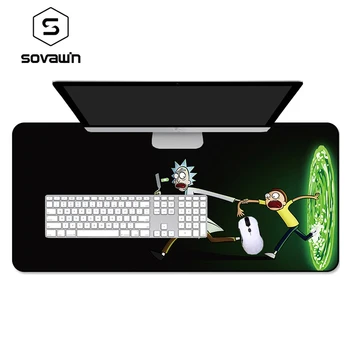 

Sovawin Rick and Morty Mouse Pad 900x400x1.5mm XL Large Anime Gaming Gamer Mousepad For Keyboard Computer Mouse Pad Rubber Mat