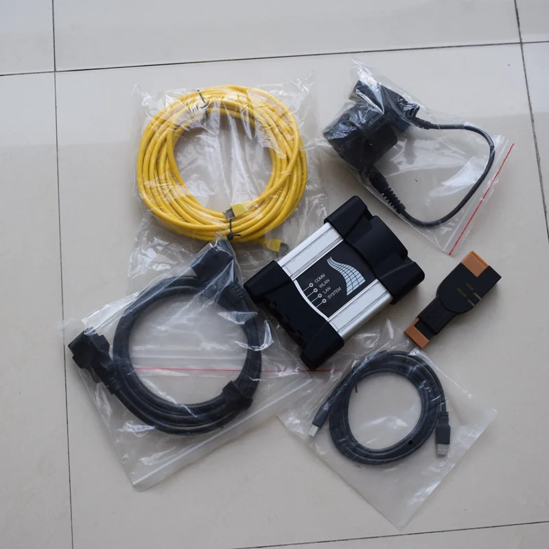 2in1 herramienta de diagnóstico 201912 v software para BMW Icom Next con vas5054a con oki hdd en cf