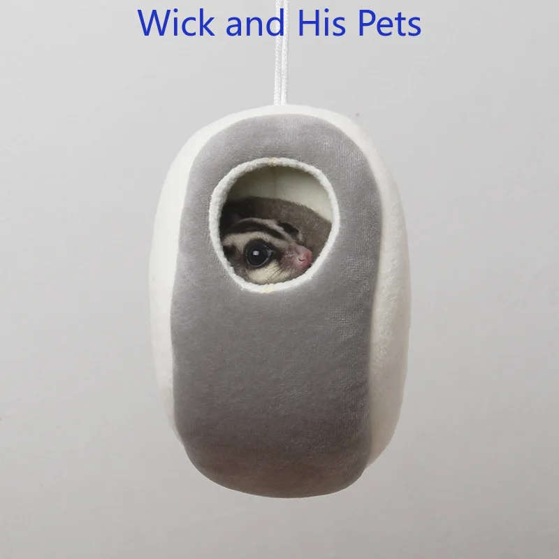 Piccolo Nido Di Animale Domestico Nido Di Cavia Nido Di Uccello Ciondolo Totoro Amaca Riccio Topo Caldo Nido Di Cotone Accessori Per Criceti