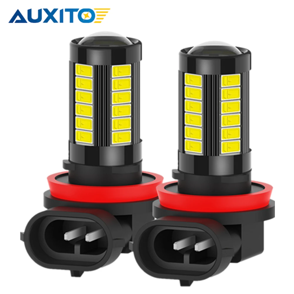 AUXITO 2x Canbus 9006 HB4 светодиодный противотуманный светильник H10 9145 H8 H11 Светодиодный