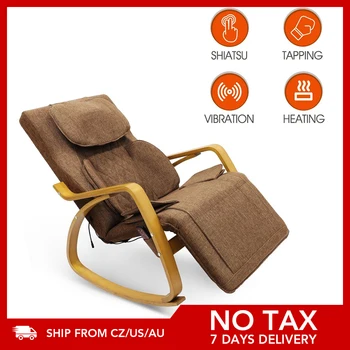 

Furgle Massage Lounge Chair Chaise Chair with Muiti-Function Massage Chair Shiatsu Back Neck and Shoulder Massage with Heat