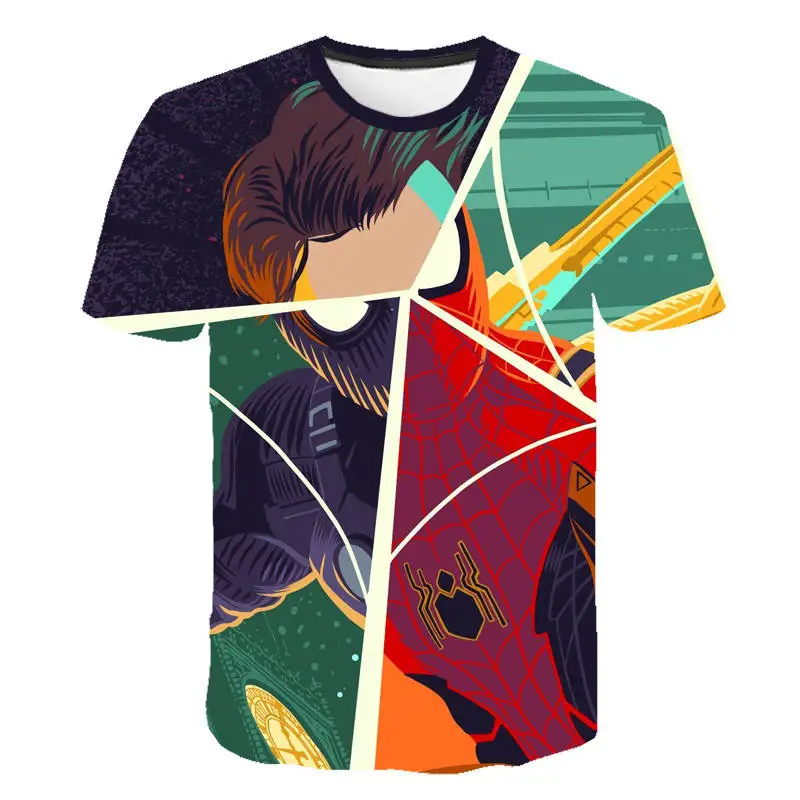 Новое поступление, футболки с 3D принтом «Мстители 4 эндгейм» Детские футболки Повседневная футболка с рисунком для мальчиков и девочек - Цвет: TS0450