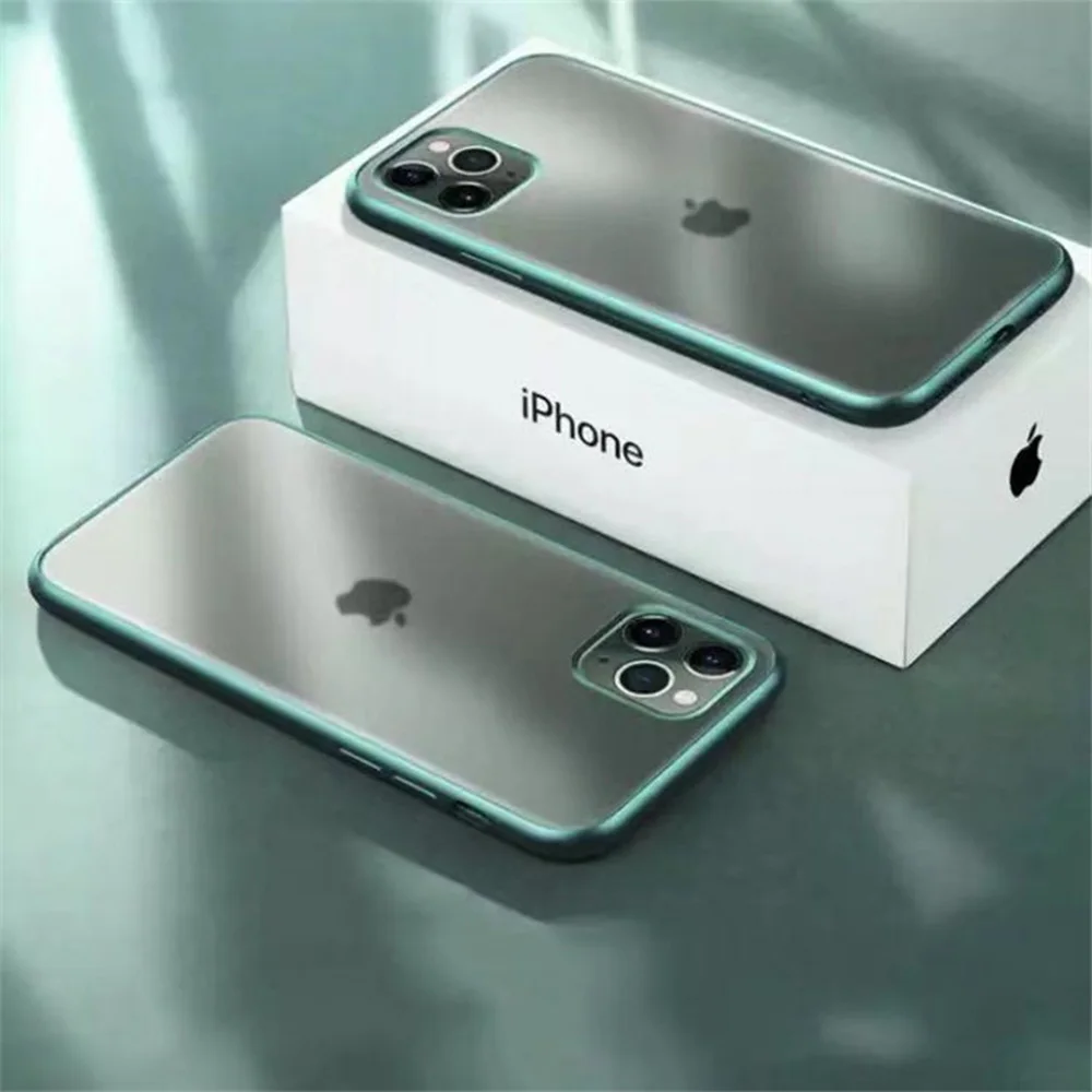 

Luxury Clear Phone Case For iPhone 11 Pro Max X XR XS Max 8 7 6S 6 Plus Case Soft Silicon Transparent Back Full Cover Cases