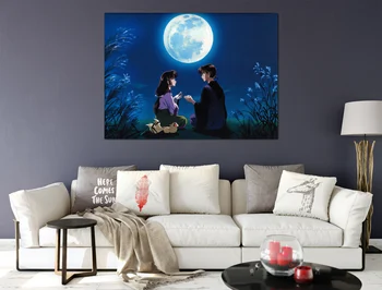 

[Self-Adhesive] 3D Inuyasha 242 Japan Anime Wall Stickers Mural Decal Wall Murals AJ WALLPAPER Belly