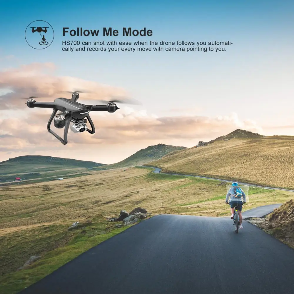 Квадрокоптер Holy Stone HS700D GPS 2K Wi Fi Full HD|Радиоуправляемые вертолеты| |