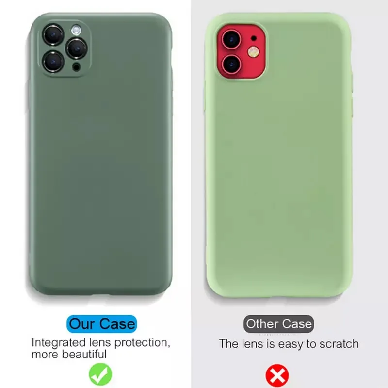 Жидкий силиконовый чехол для iPhone 11 Pro XS Max XR X оригинальный мягкий защитный 12 Mini 6S 7 8