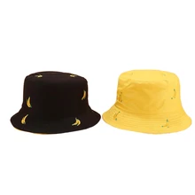 Двусторонняя шляпа с вишней для мужчин и женщин, рыбацкая шляпа, Панама, Боб, летняя шляпа от солнца